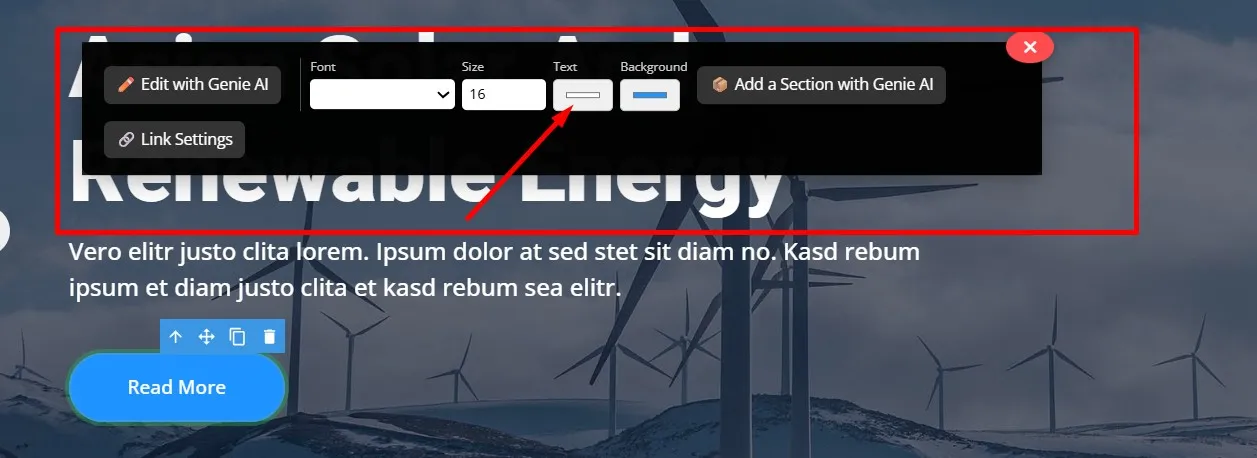 Change Text Color