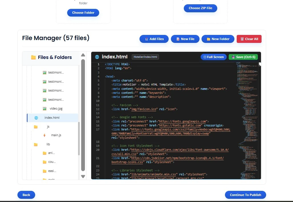 File Manager