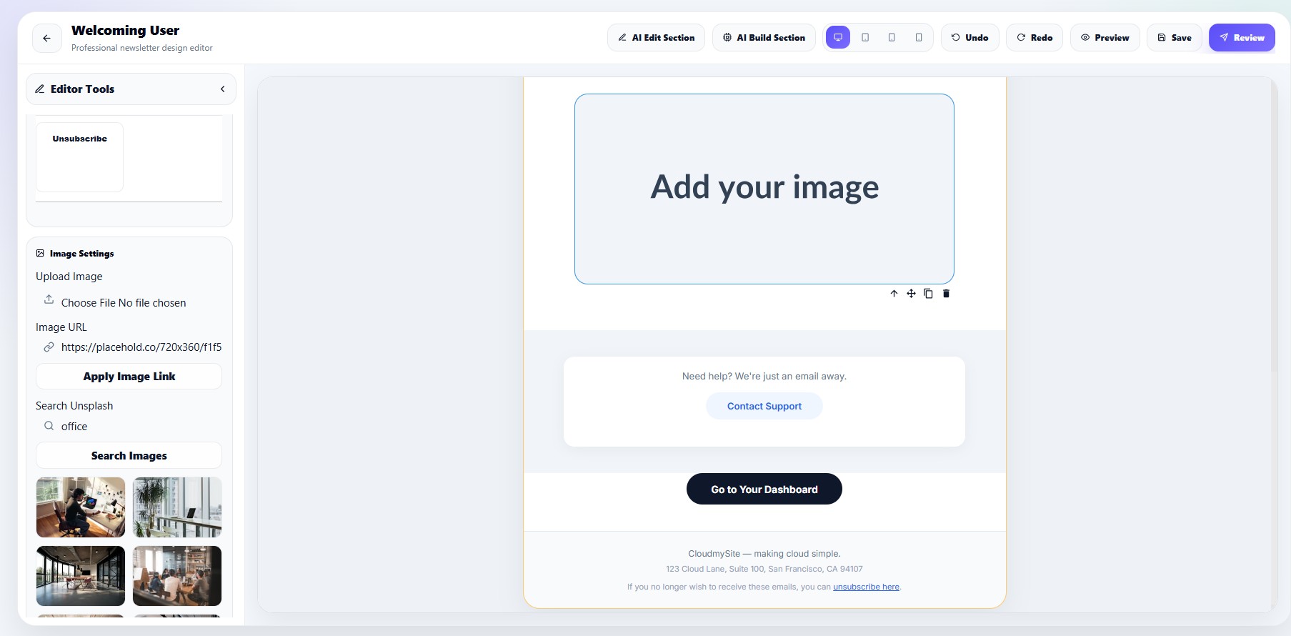 Unsplash Search