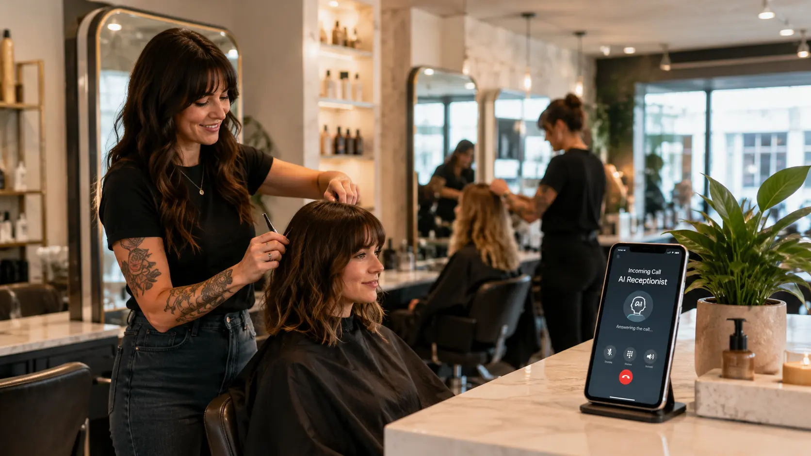 AI Receptionist for Salons: Answer Calls and Book More Appointments